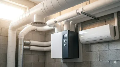 Instalacja wentylacji mechanicznej z rekuperatorem i klimatyzacją — Olsztyn